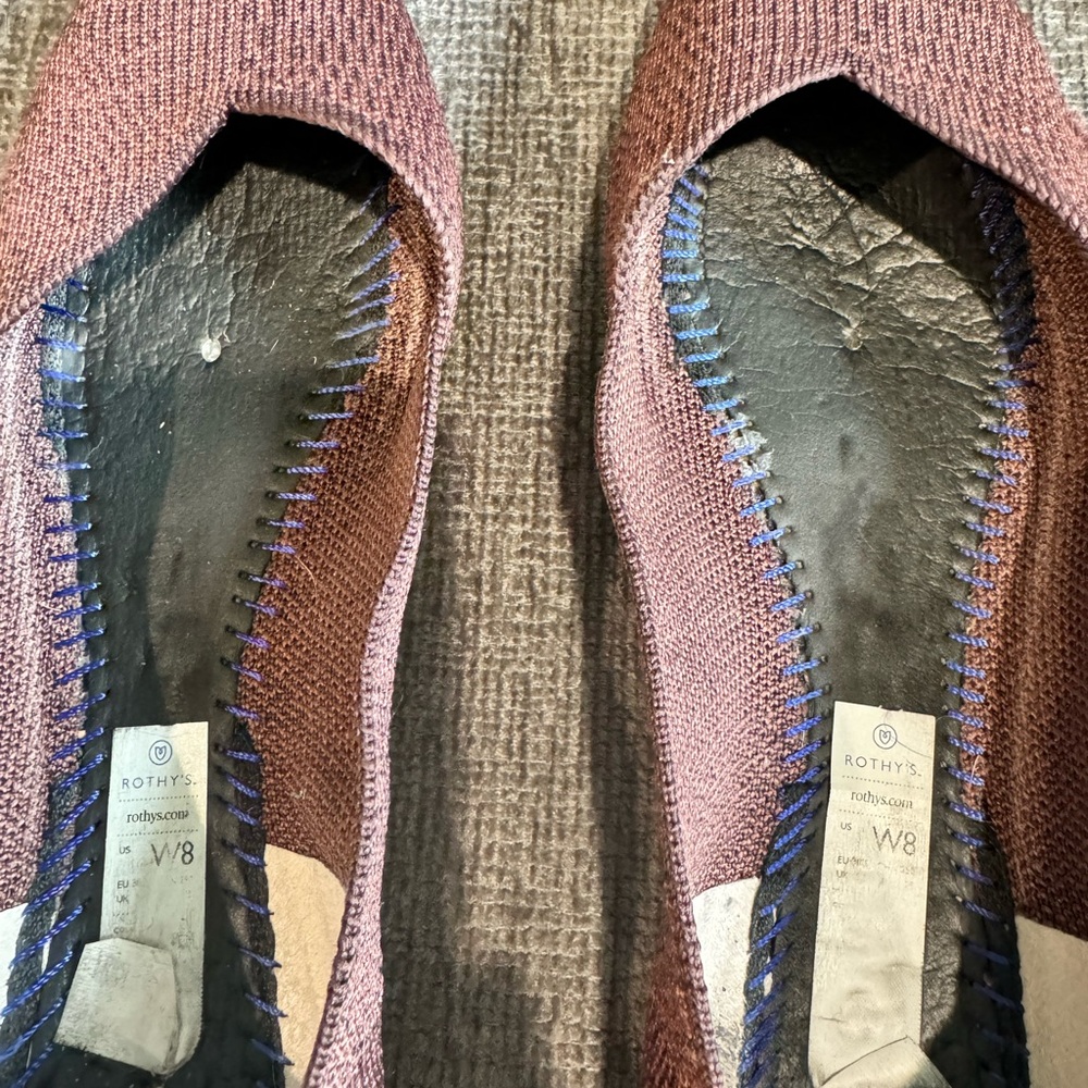 Rothy’s The Point In Neutral Truffle Python, Reti… - image 7